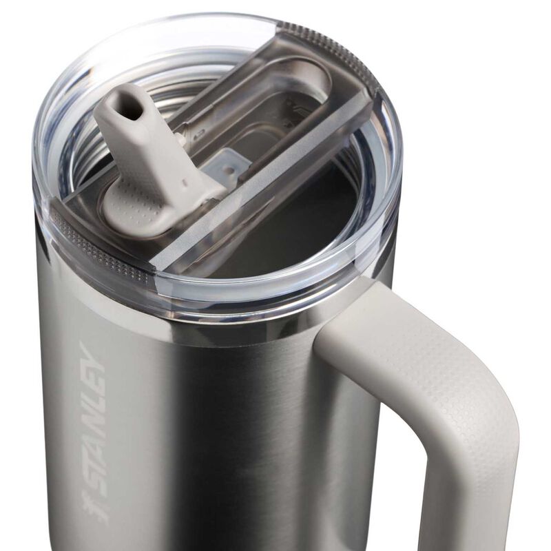 Stanley The Quencher Protour Flip Straw Tumbler 30oz Stainless Steel Ash image number 2